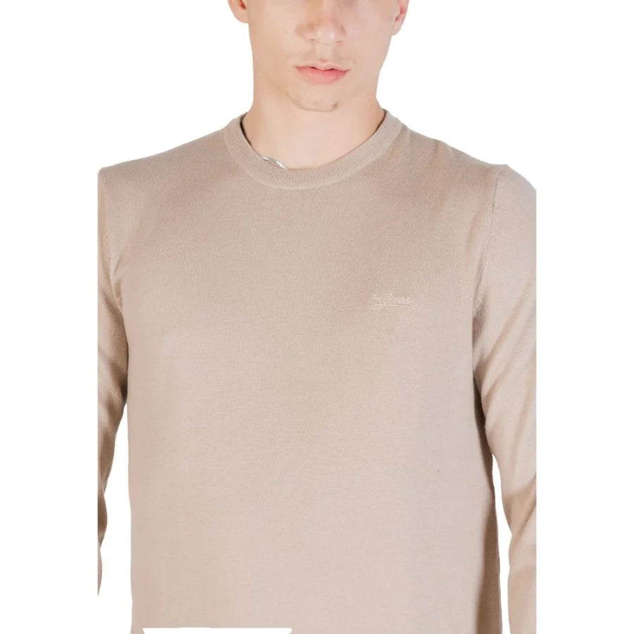 Guess Beige Polyester Sweatshirt