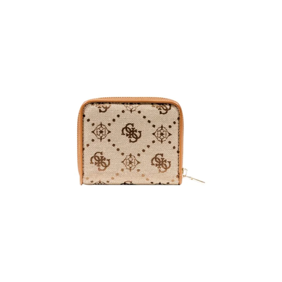 Guess Beige Polyester Wallet