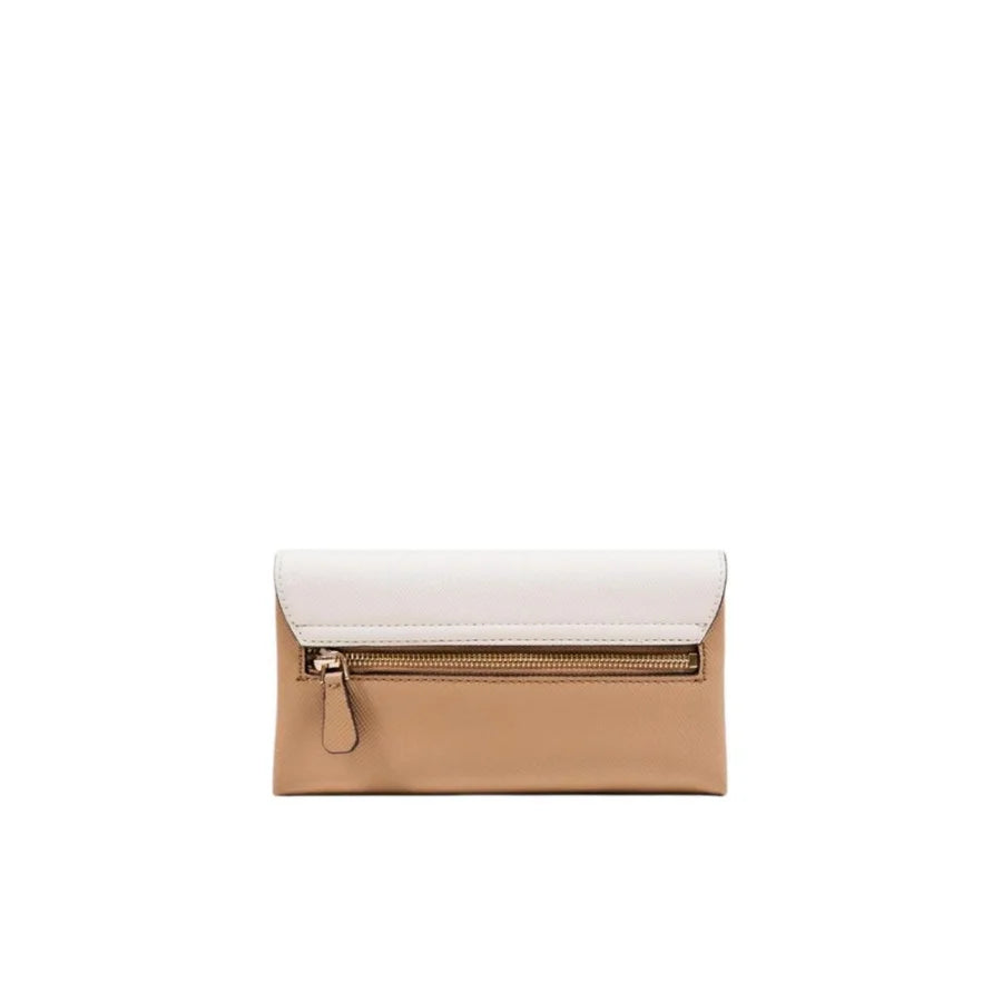 Guess Beige Polyethylene Clutch Bag
