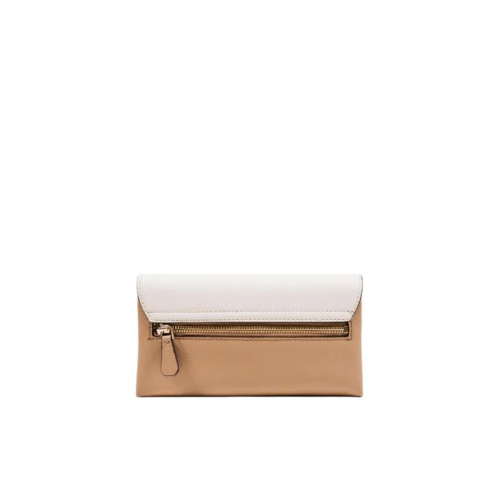 Guess Beige Polyethylene Clutch Bag