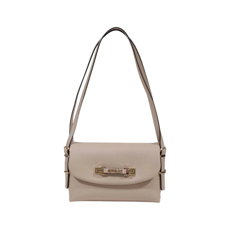 Guess Beige Polyethylene Handbag