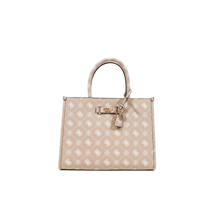 Guess Beige Polyethylene Handbag