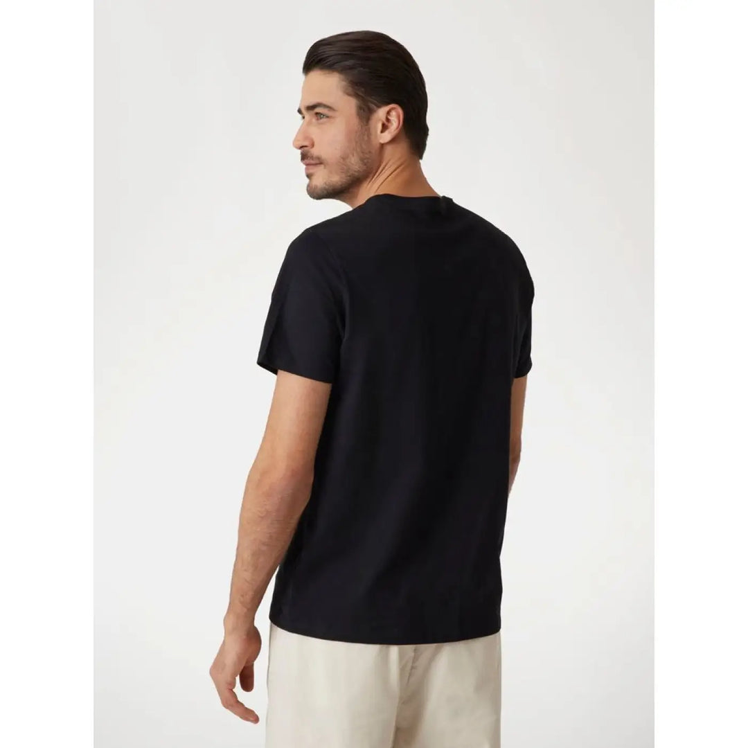Guess Black Cotton T-shirt