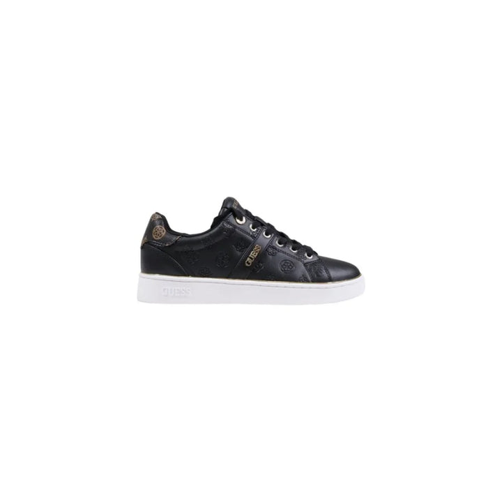 Guess Black Polyethylene Low Top Sneakers