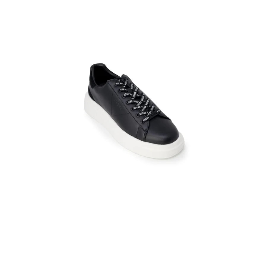 Guess Black Polyethylene Low Top Sneakers