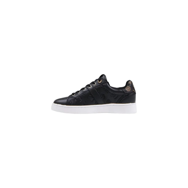 Guess Black Polyethylene Low Top Sneakers