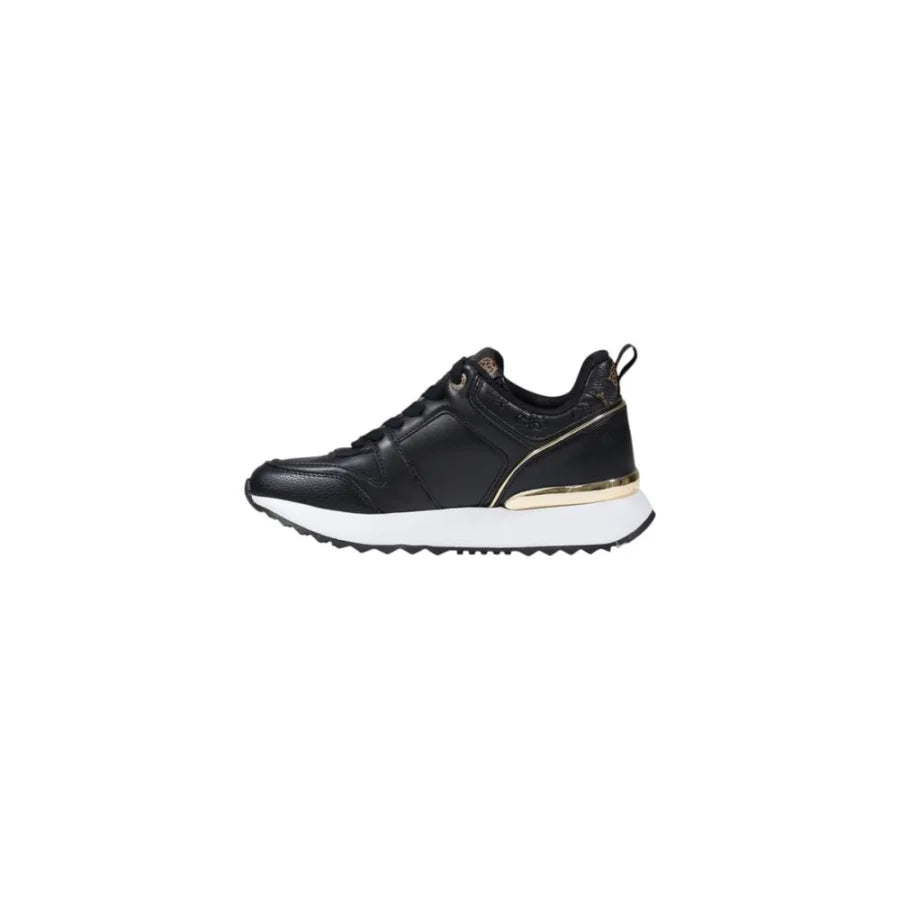Guess Black Polyethylene Low Top Sneakers