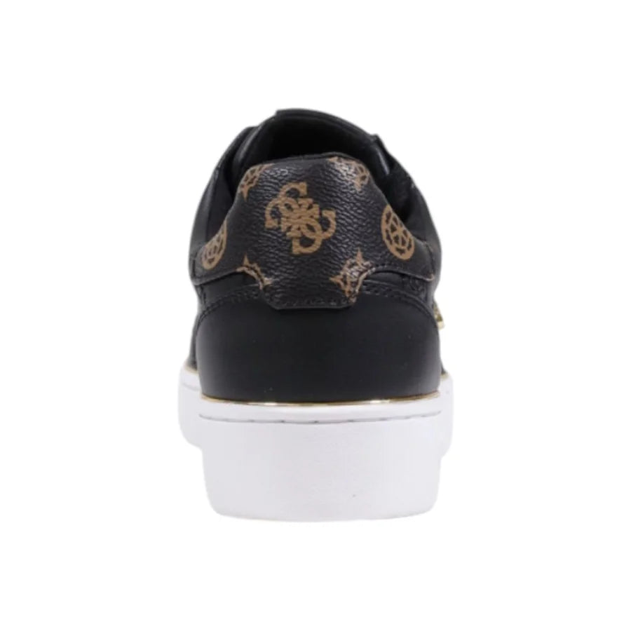 Guess Black Polyethylene Low Top Sneakers