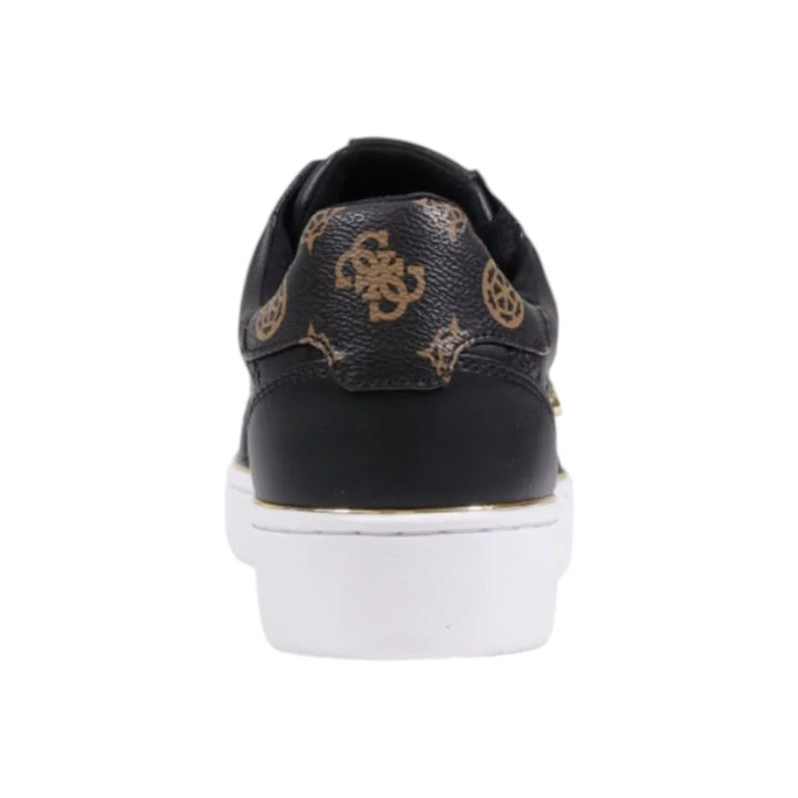 Guess Black Polyethylene Low Top Sneakers