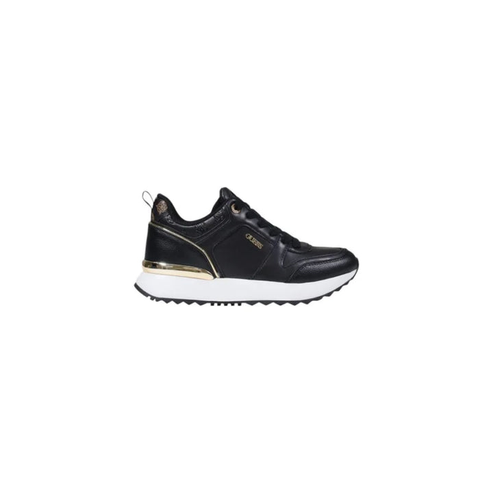 Guess Black Polyethylene Low Top Sneakers