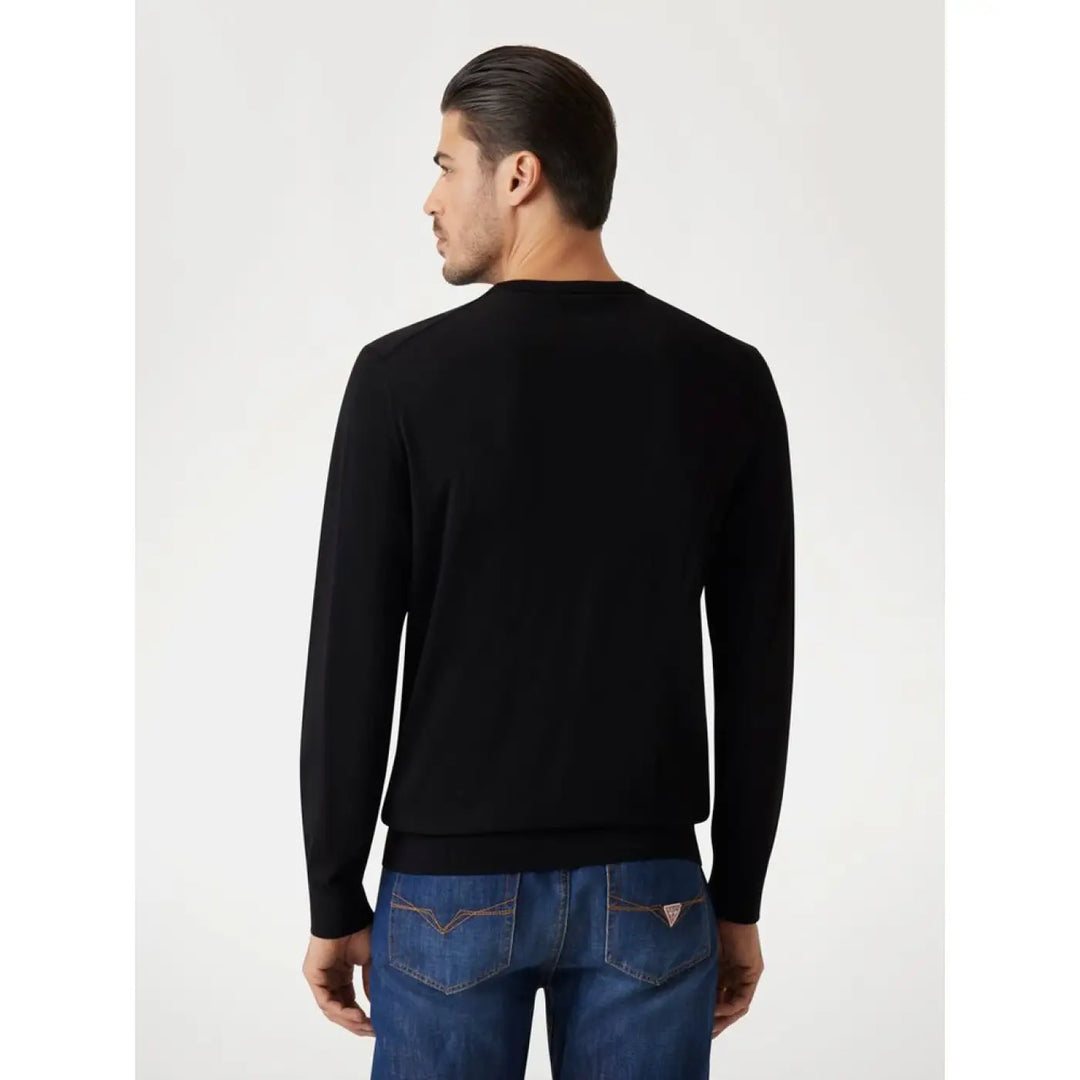 Guess Black Viscose Sweatshirt