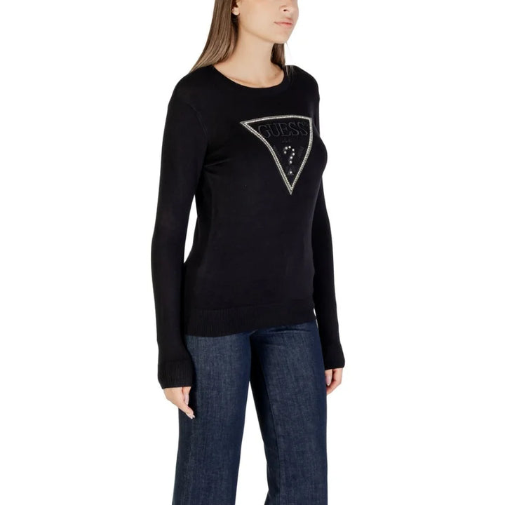 Guess Black Viscose Sweatshirt