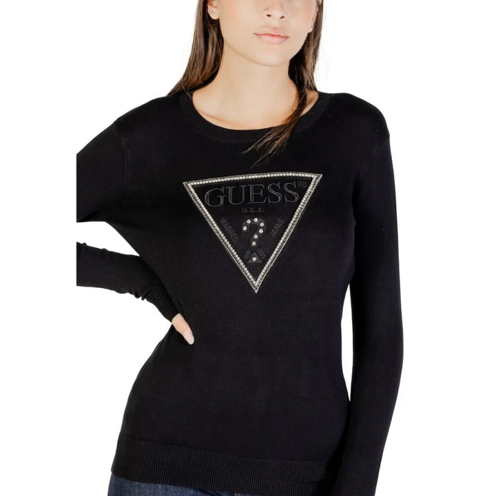 Guess Black Viscose Sweatshirt