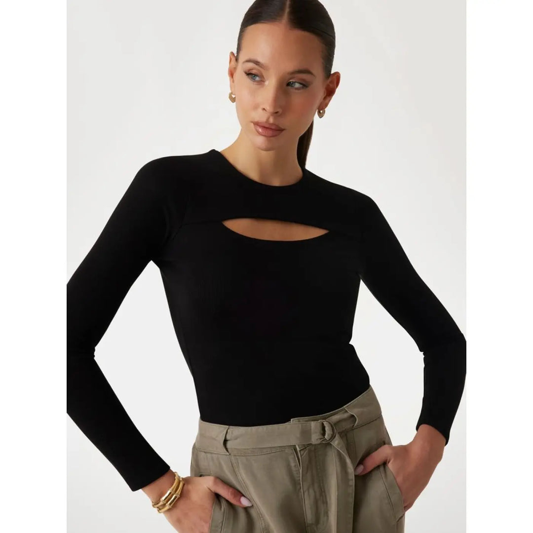 Guess Black Viscose Tank Tops
