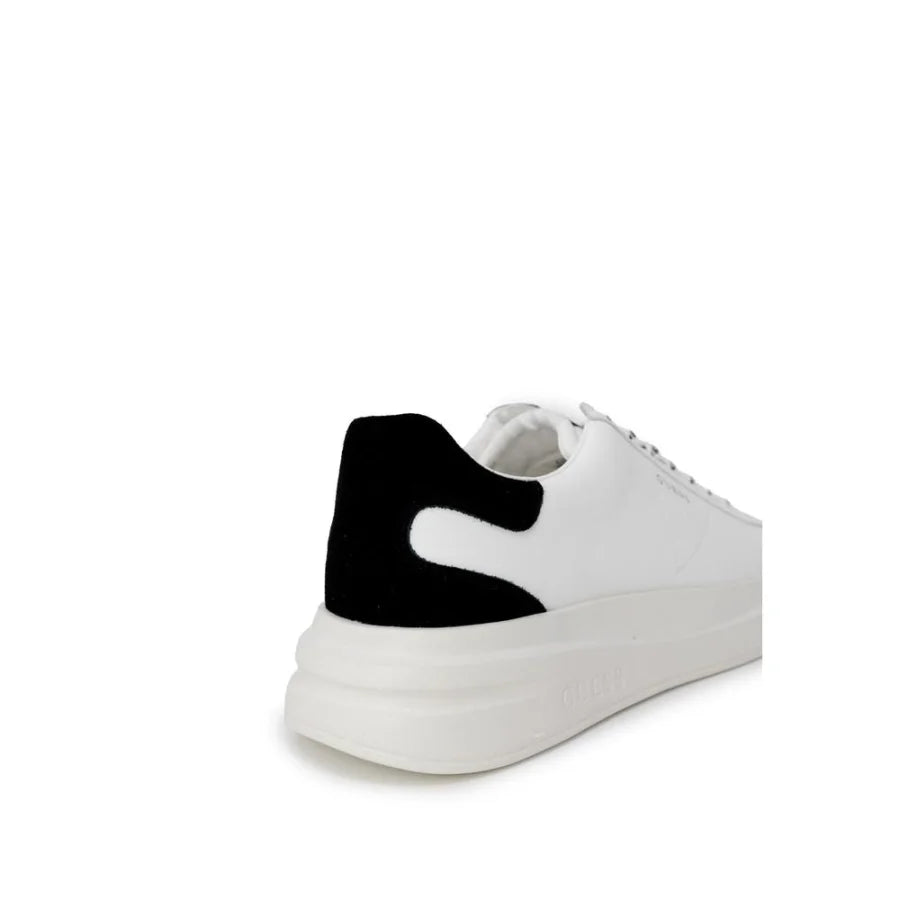Guess Black And White Polyethylene Low Top Sneakers