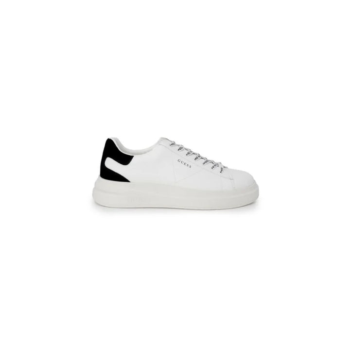 Guess Black And White Polyethylene Low Top Sneakers
