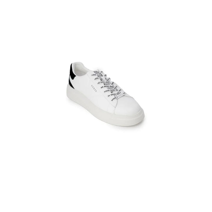 Guess Black And White Polyethylene Low Top Sneakers