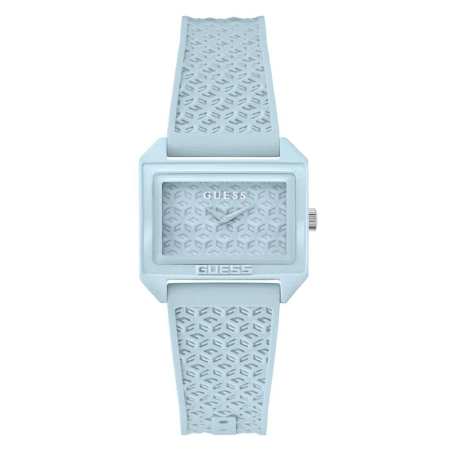 Guess Blue Synthetic Dress Watch