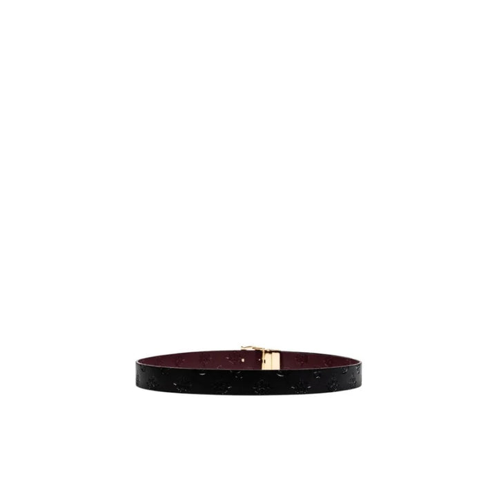 Guess Bordeaux Polyester Thin Belt