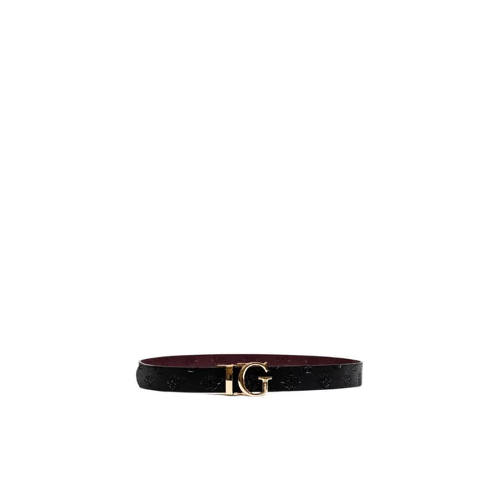 Guess Bordeaux Polyester Thin Belt