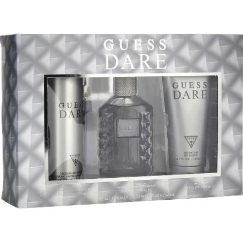 Guess Dare Gift Set for Men Perfume Deodorant and Shower Gel Men’s Sets
