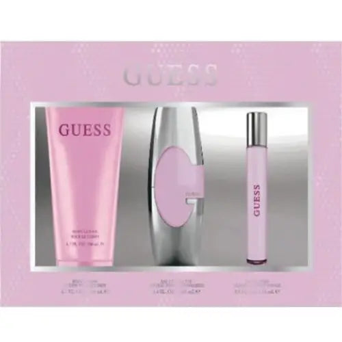 Indulge in the Guess Eau De Parfum 3 Piece Gift Set Magic Women’s Sets