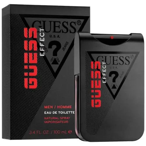 Unleash Your Charm with Guess Effect Eau - A Captivating Woody Aromatic! Men’s Cologne