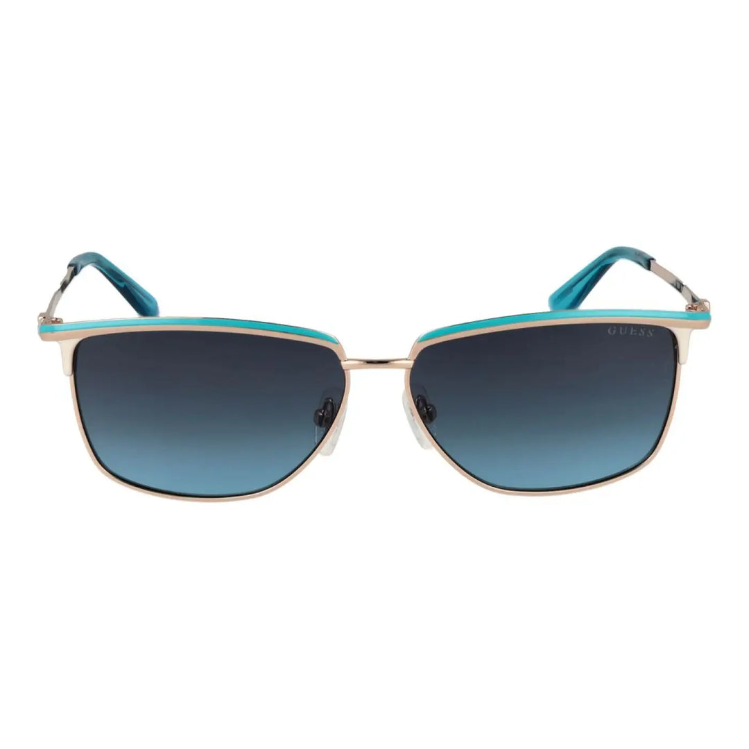 Guess Gold Metal Sunglasses