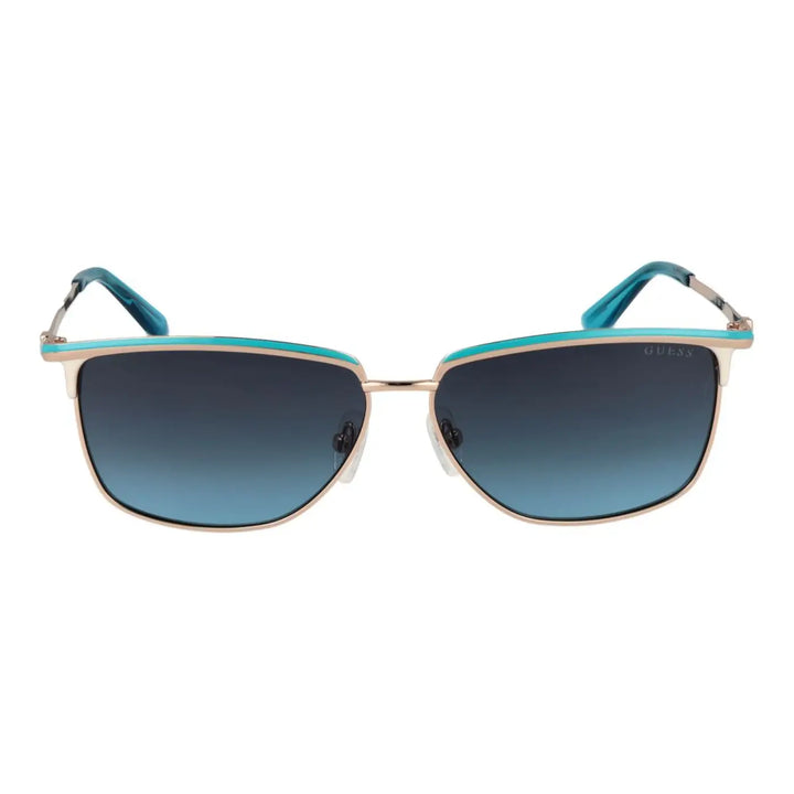 Guess Gold Metal Sunglasses