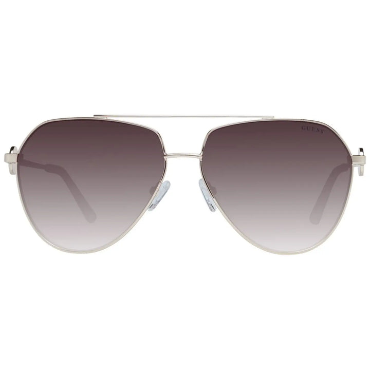Guess Gold Metal Sunglasses