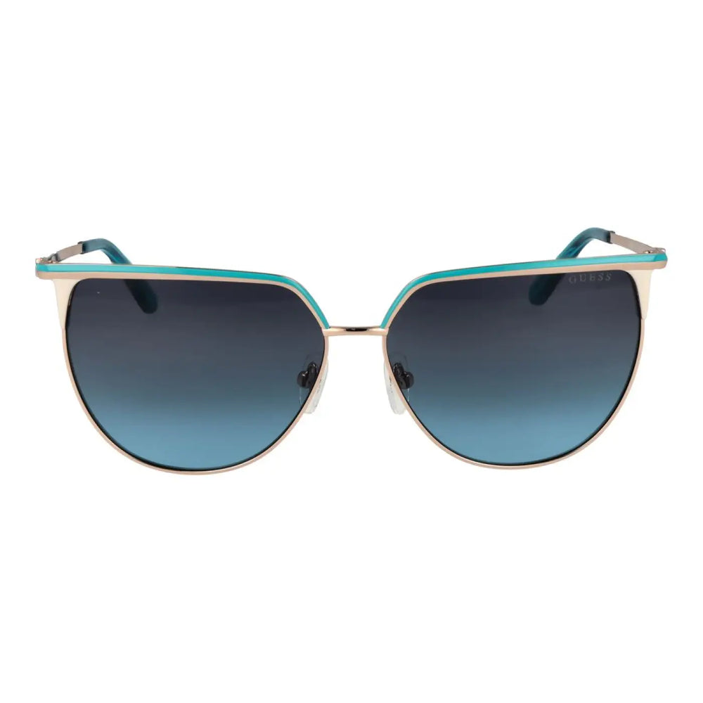 Guess Gold Metal Sunglasses