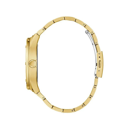 Guess Gold Stainless Steel Dress Watch