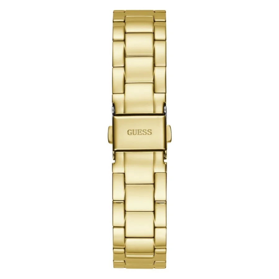 Guess Gold Stainless Steel Dress Watch