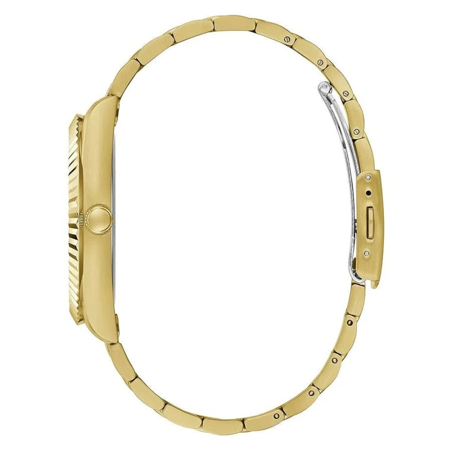 Guess Gold Stainless Steel Dress Watch