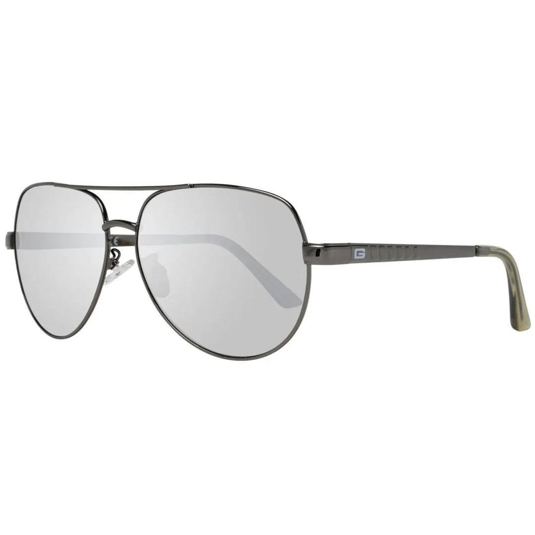 Guess Gray Metal Sunglasses