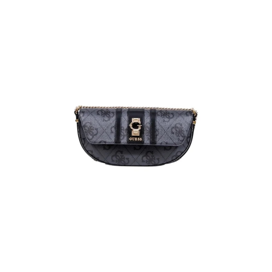 Guess Gray Polyethylene Belt Bag