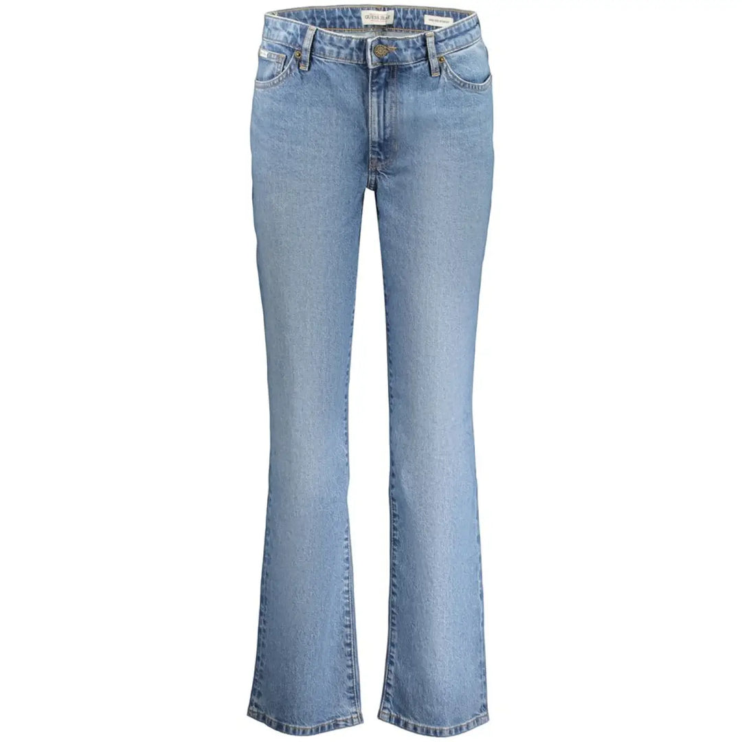 Guess Jeans Azzurro Cotton Women
