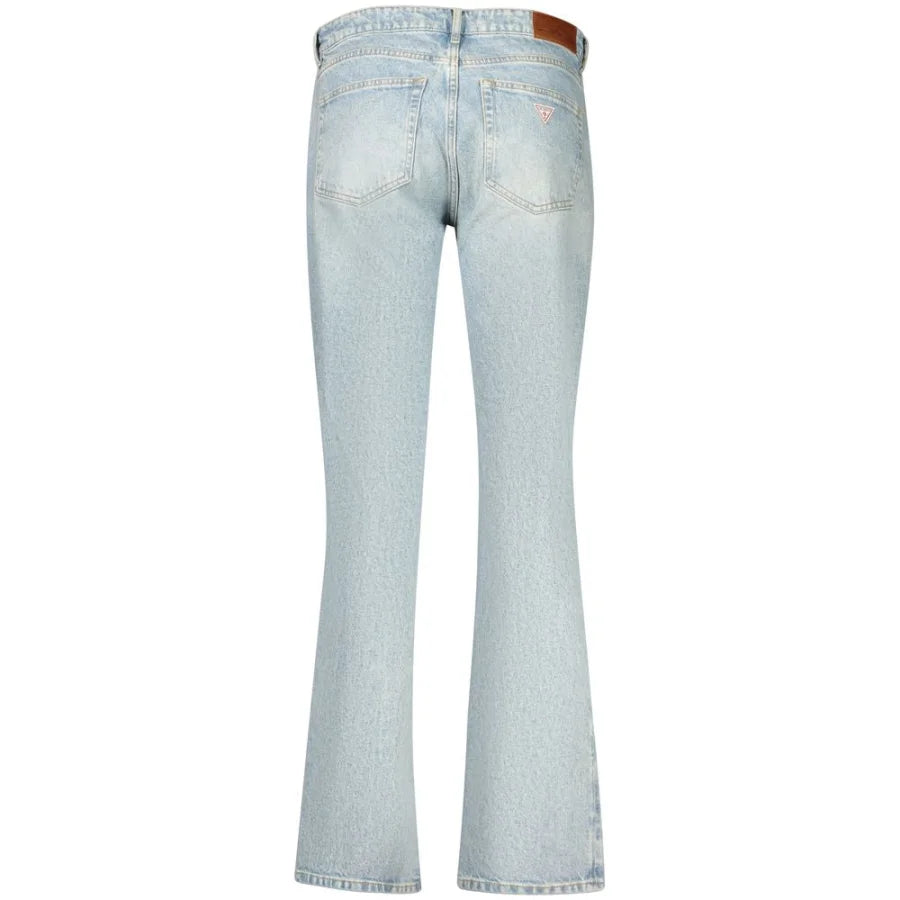 Guess Jeans Azzurro Cotton Women
