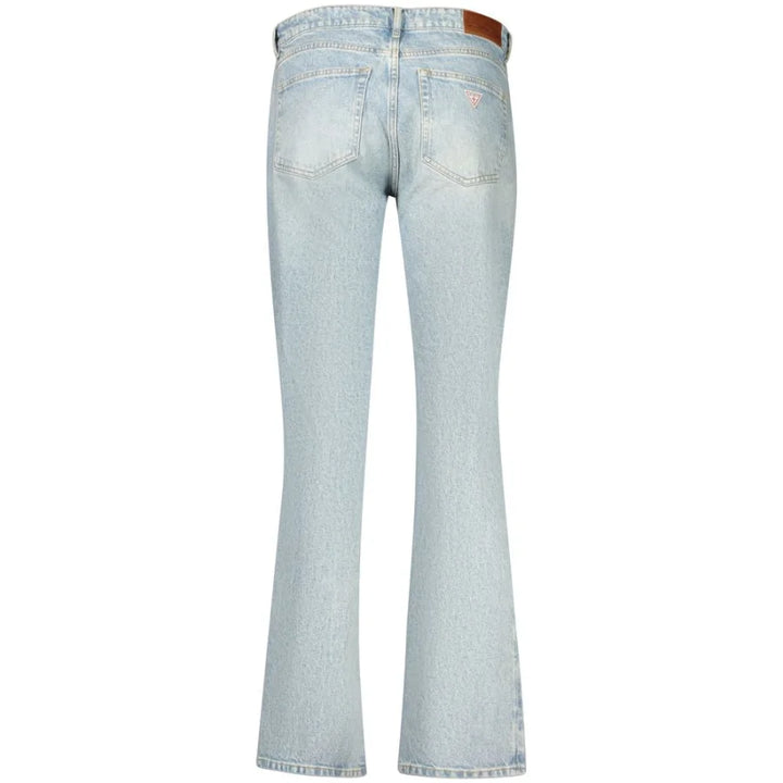 Guess Jeans Azzurro Cotton Women