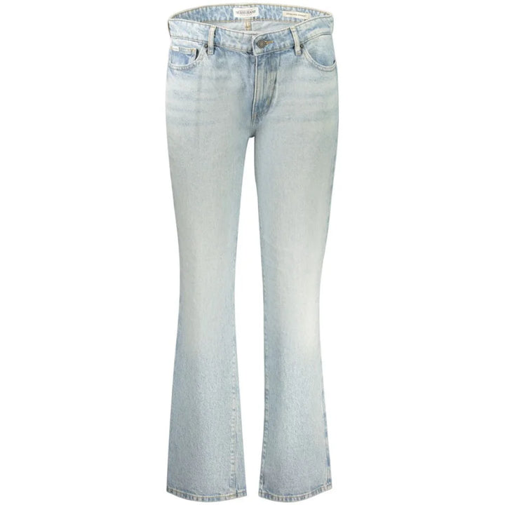 Guess Jeans Azzurro Cotton Women