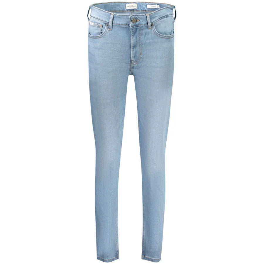 Guess Jeans Azzurro Lyocell Women’s Skinny Jean