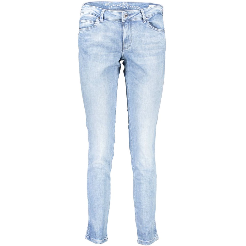 Guess Jeans Azzurro Organic Cotton Women’s