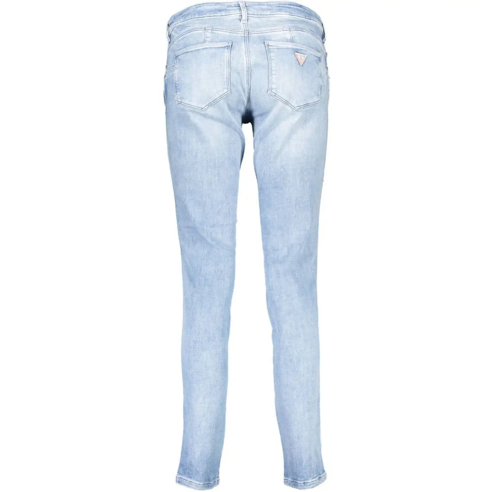 Guess Jeans Azzurro Organic Cotton Women’s