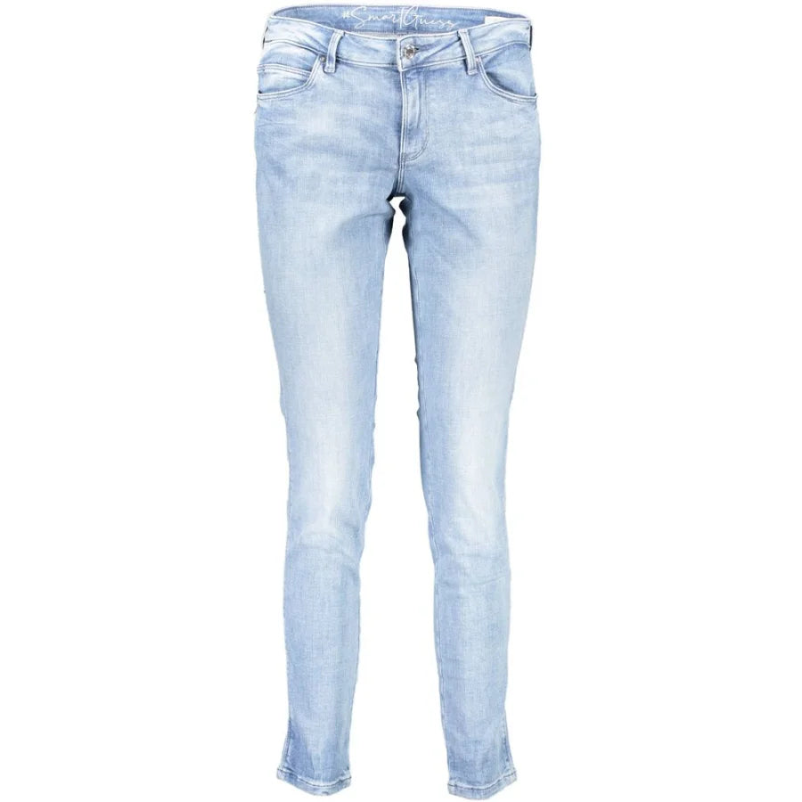 Guess Jeans Azzurro Organic Cotton Women’s