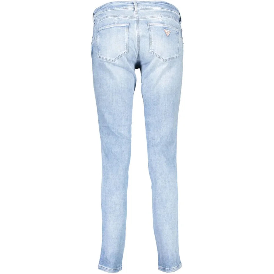 Guess Jeans Azzurro Organic Cotton Women’s