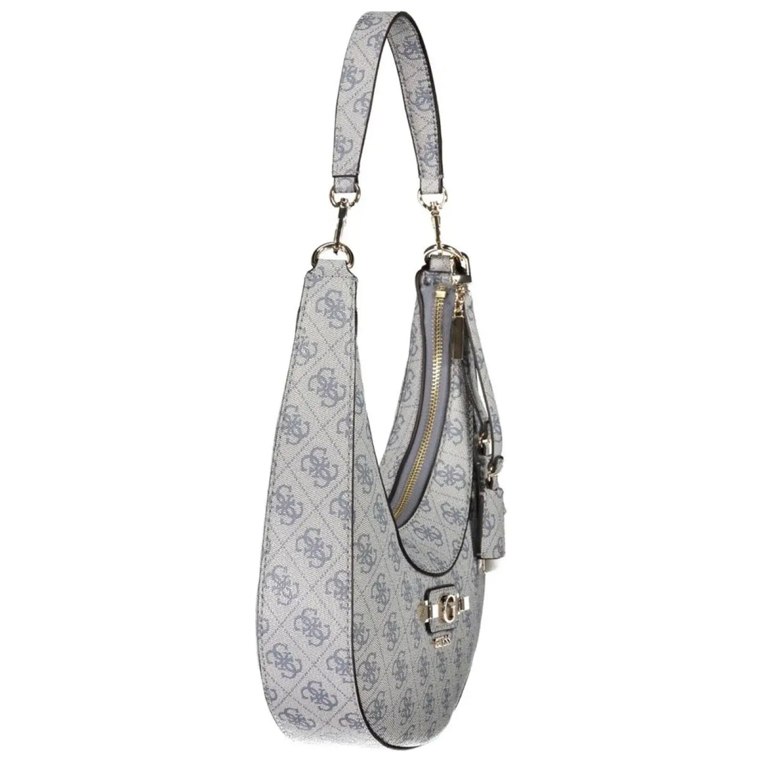Guess Jeans Azzurro Poliuretano Women’s Bag