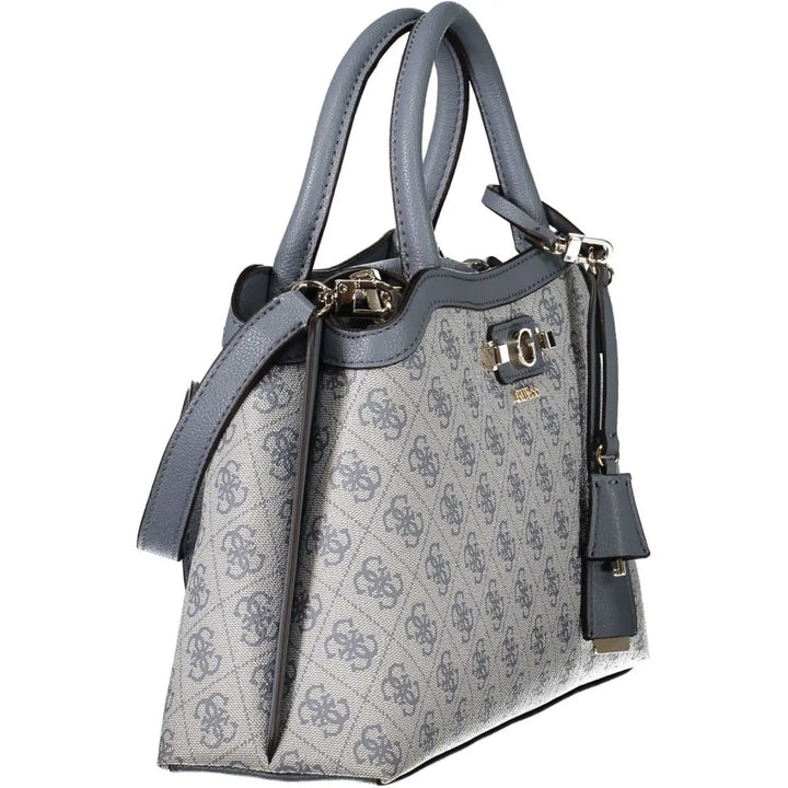 Guess Jeans Azzurro Polyurethane Women’s Bag