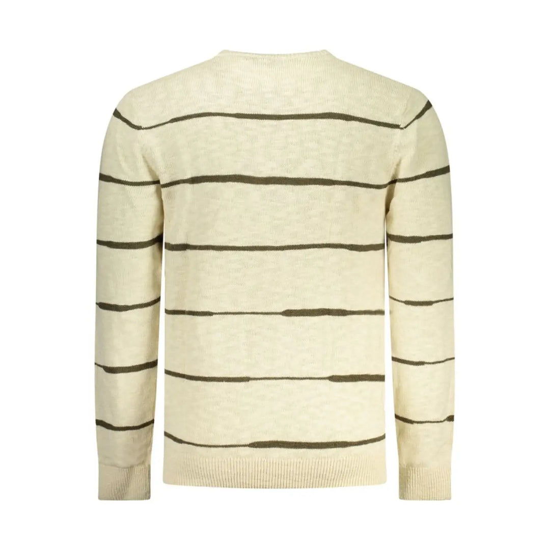 Guess Jeans Beige Cotton Men’s Sweater