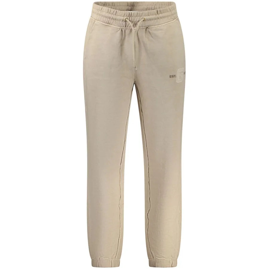 Guess Jeans Beige Cotton Men’s Sweatpants