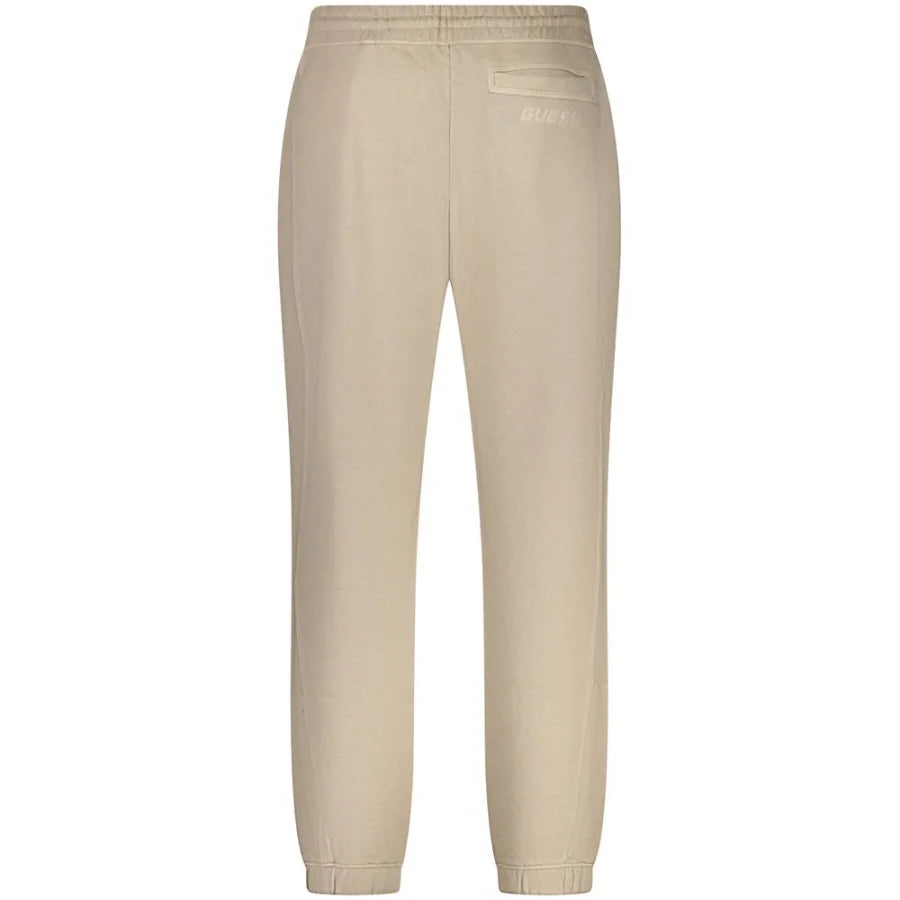 Guess Jeans Beige Cotton Men’s Sweatpants